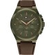 Tommy HILFIGER Dexter Ρολόι Ανδρικό Καφέ Δερμάτινο Λουράκι 1792085