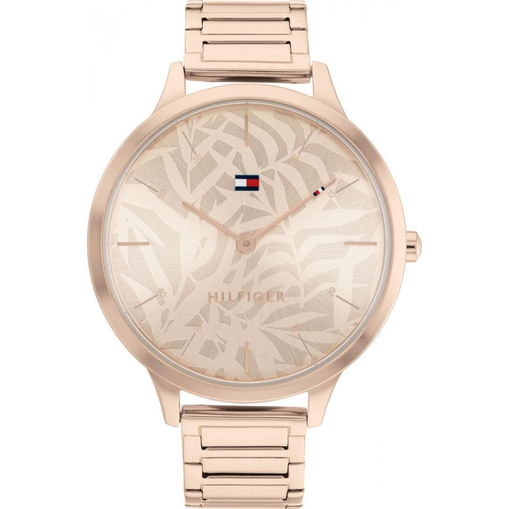 Tommy HILFIGER Samantha Ρολόι Γυναικείο Ροζ Επιχρυσωμένο Ανοξείδωτο Ατσάλι Μπρασελέ 1782497