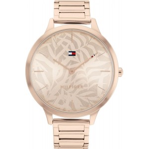 Tommy HILFIGER Samantha Ρολόι Γυναικείο Ροζ Επιχρυσωμένο Ανοξείδωτο Ατσάλι Μπρασελέ 1782497