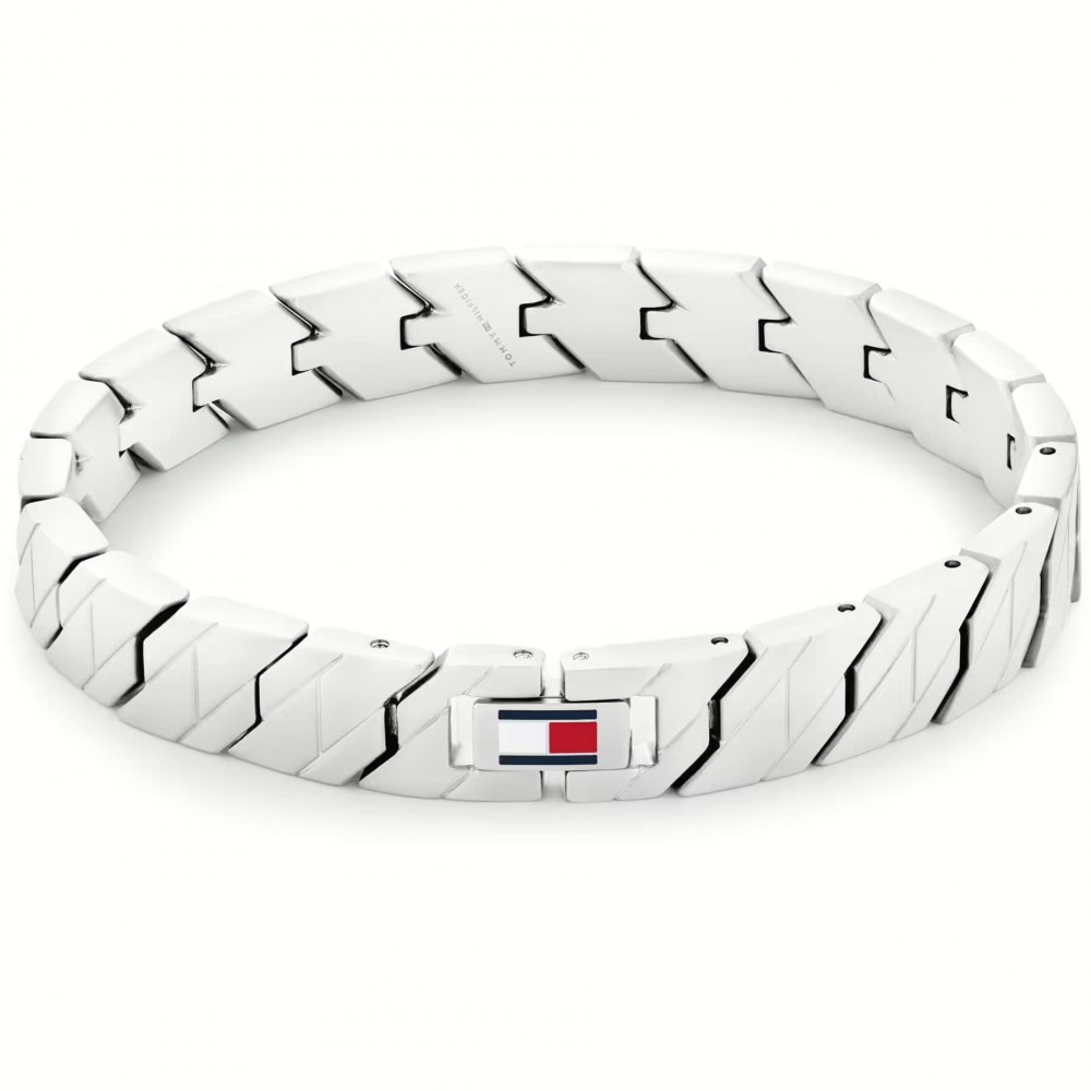 TOMMY HILFIGER Βραχιόλι Ανδρικό Ασημί Ανοξείδωτο Ατσάλι 2790619