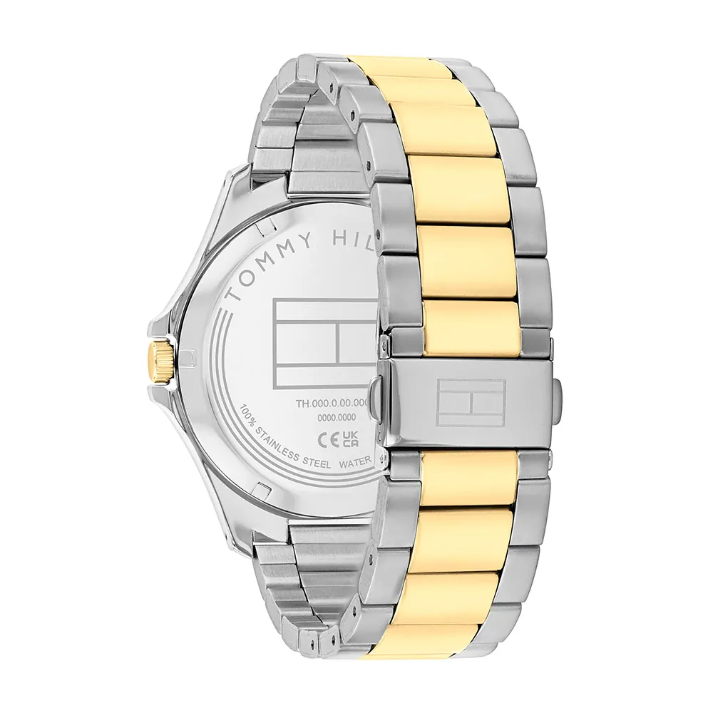 Tommy HILFIGER Bruce Ρολόι Δίχρωμο Ανοξείδωτο Ατσάλι 1792192