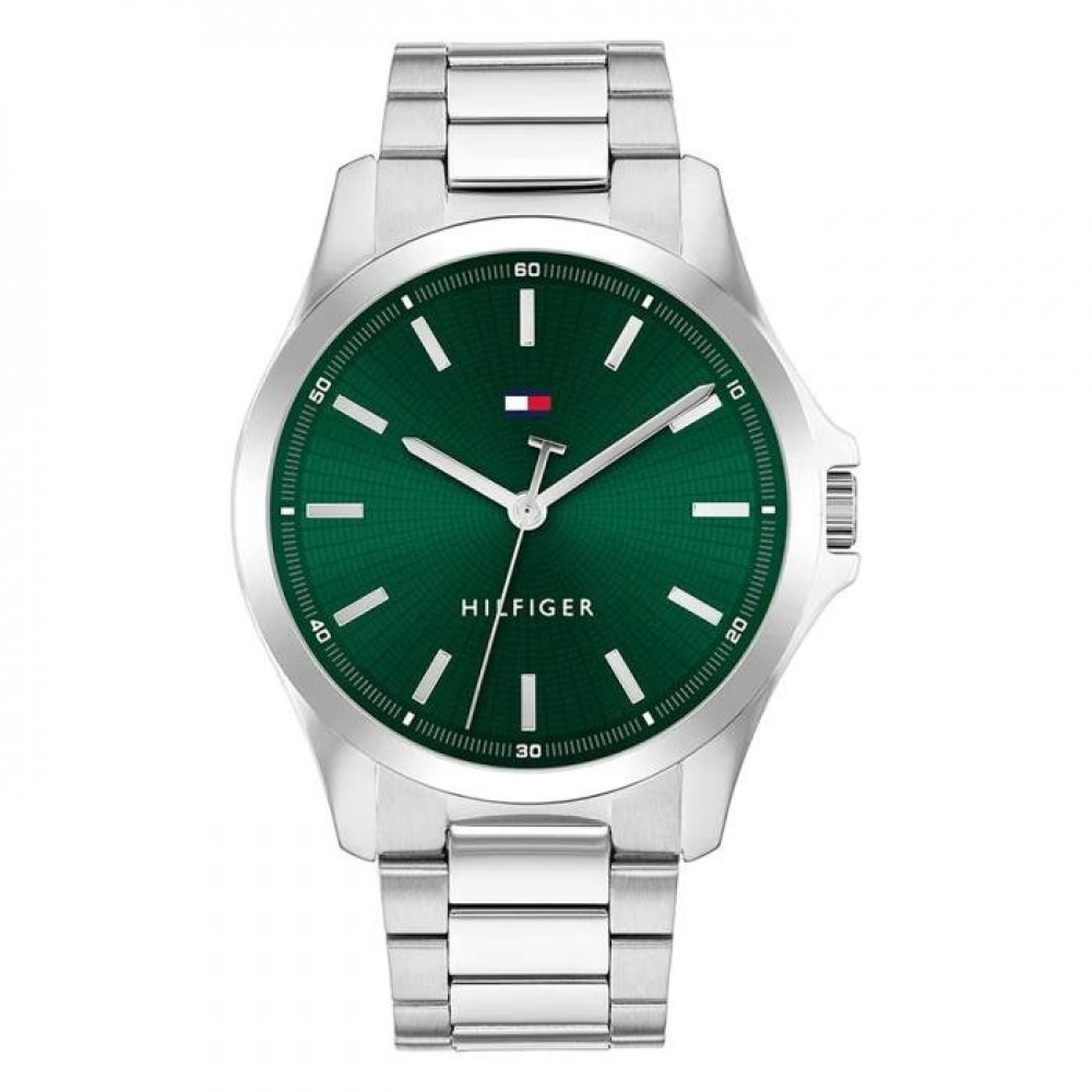 Tommy HILFIGER Sport Ρολόι Ανδρικό Ασημί Ανοξείδωτο Ατσάλι μπρασελέ 1710672