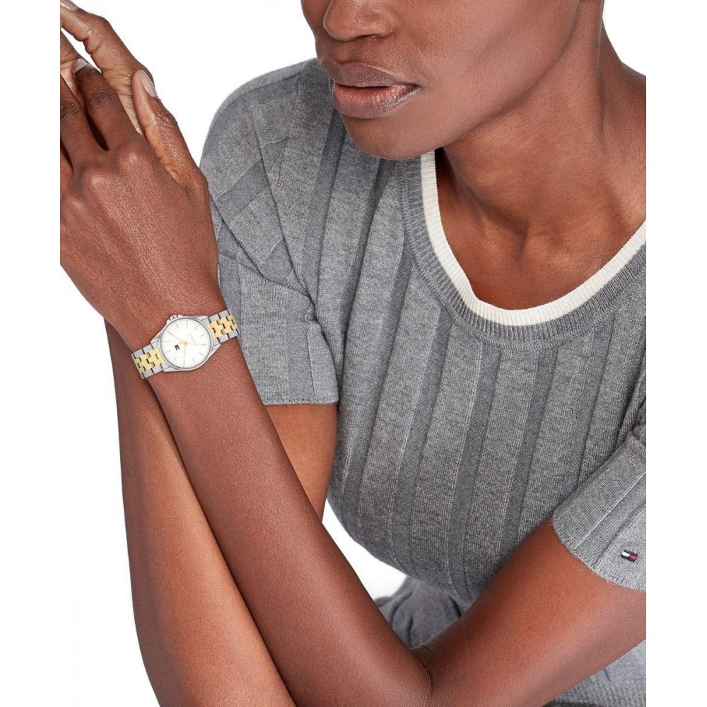 Tommy HILFIGER JADE Γυναικείο Ρολόι Δίχρωμο Ανοξείδωτο Ατσάλι Μπρασελέ 1782855