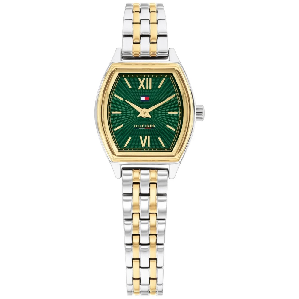 Tommy HILFIGER Norah Γυναικείο Ρολόι Τετράγωνο Δίχρωμο Ανοξείδωτο Ατσάλι Μπρασελέ 1782907