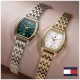 Tommy HILFIGER Norah Γυναικείο Ρολόι Τετράγωνο Δίχρωμο Ανοξείδωτο Ατσάλι Μπρασελέ 1782907
