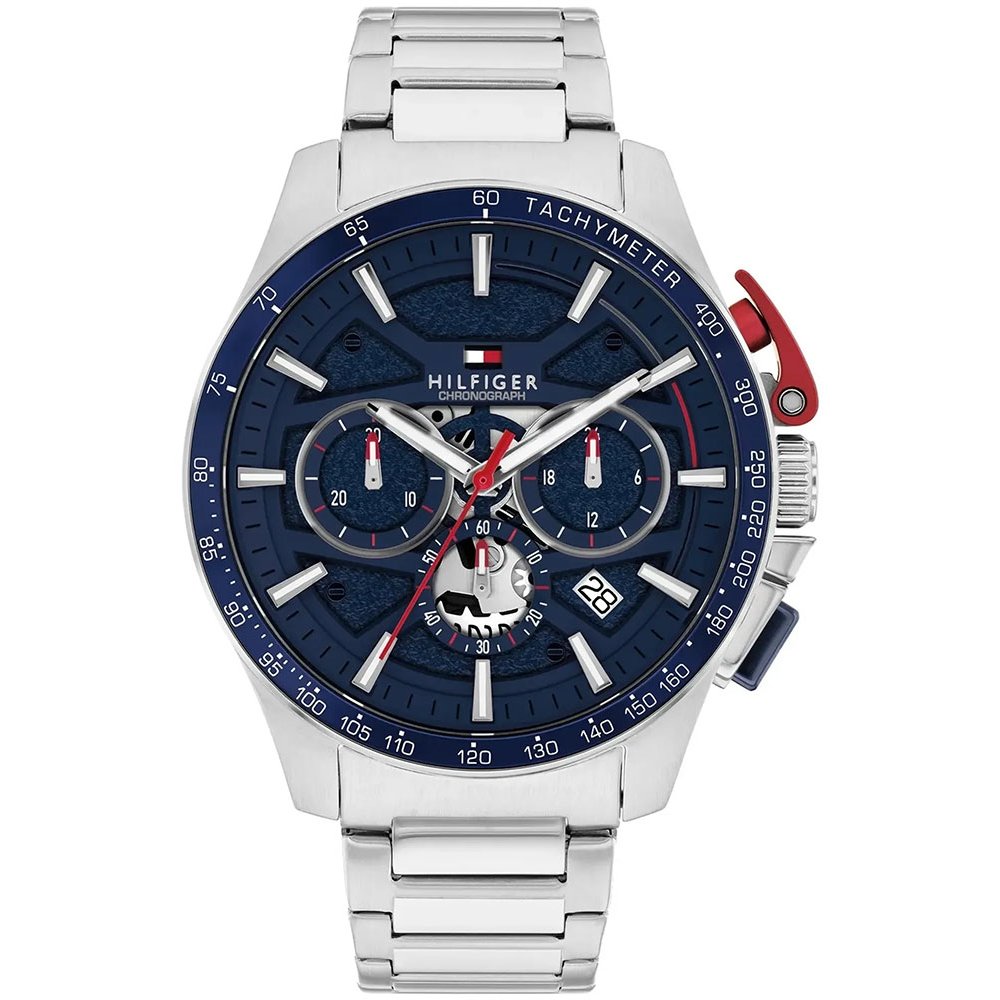 Tommy HILFIGER Bank Ρολόι Ανδρικό Ανοξείδωτο Ατσάλι μπρασελέ 1792261