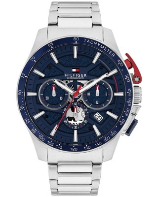 Tommy HILFIGER Bank Ρολόι Ανδρικό Ανοξείδωτο Ατσάλι μπρασελέ 1792261