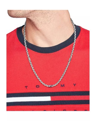 TOMMY HILFIGER Unisex Κολιέ Aλυσίδα  Ασημί Ανοξείδωτο ατσάλι 2790672