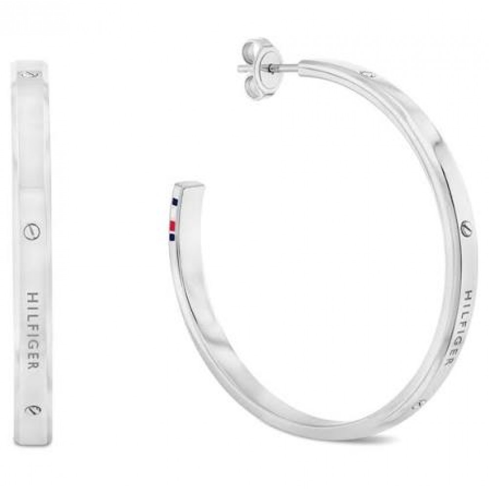 TOMMY HILFIGER Γυναικεία Σκουλαρίκια Κρίκοι Ατσάλι 2780956 TOMMY HILFIGER Γυναικεία Σκουλαρίκια Κρίκοι Ατσάλι 2780956