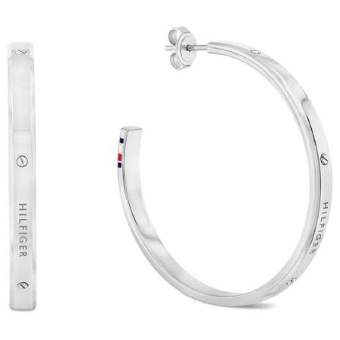 TOMMY HILFIGER Γυναικεία Σκουλαρίκια Κρίκοι Ατσάλι 2780956 TOMMY HILFIGER Γυναικεία Σκουλαρίκια Κρίκοι Ατσάλι 2780956