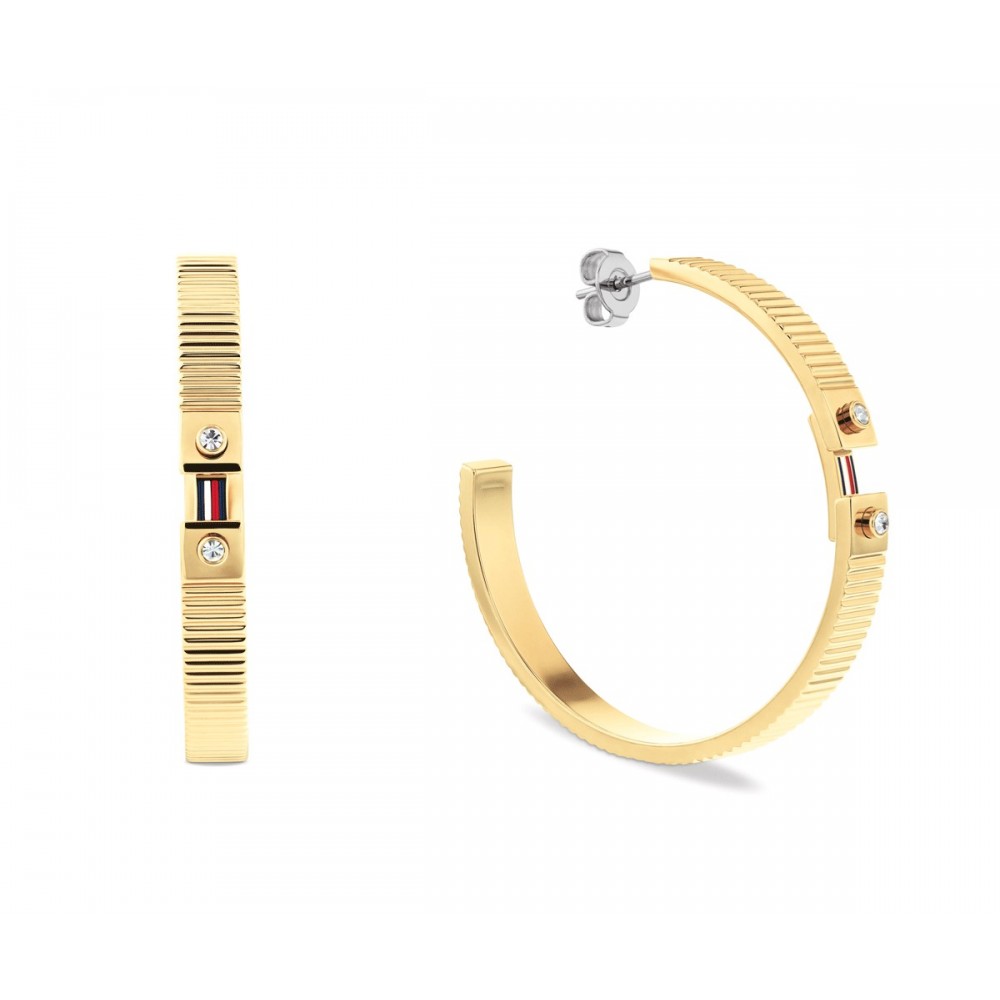 TOMMY HILFIGER Γυναικεία Σκουλαρίκια Κρίκοι Ατσάλι 2781050