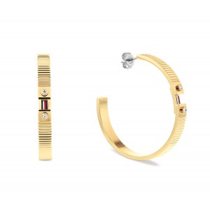 TOMMY HILFIGER Γυναικεία Σκουλαρίκια Κρίκοι Ατσάλι 2781050