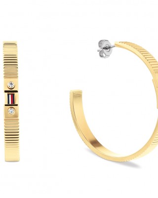 TOMMY HILFIGER Γυναικεία Σκουλαρίκια Κρίκοι Ατσάλι 2781050