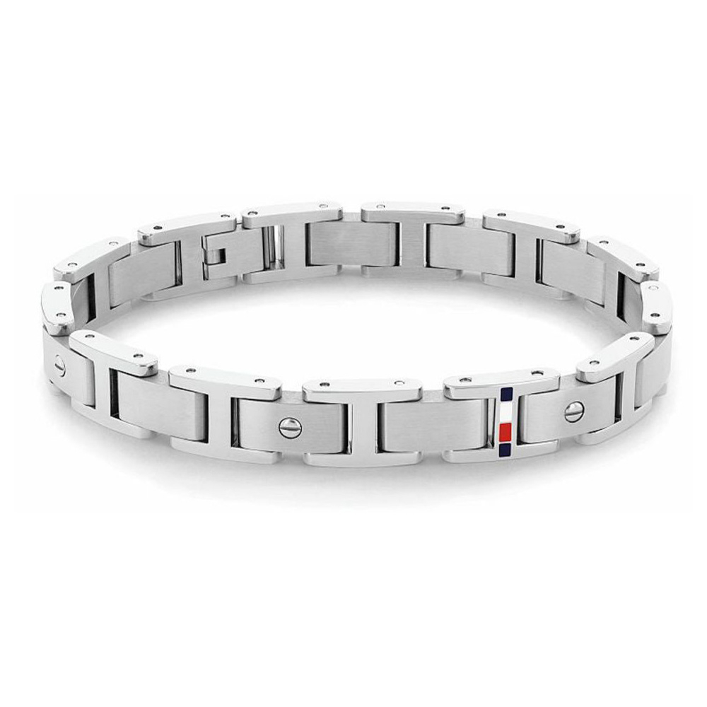 TOMMY HILFIGER Βραχιόλι Ανδρικό Ασημί Ανοξείδωτο Ατσάλι 2790393