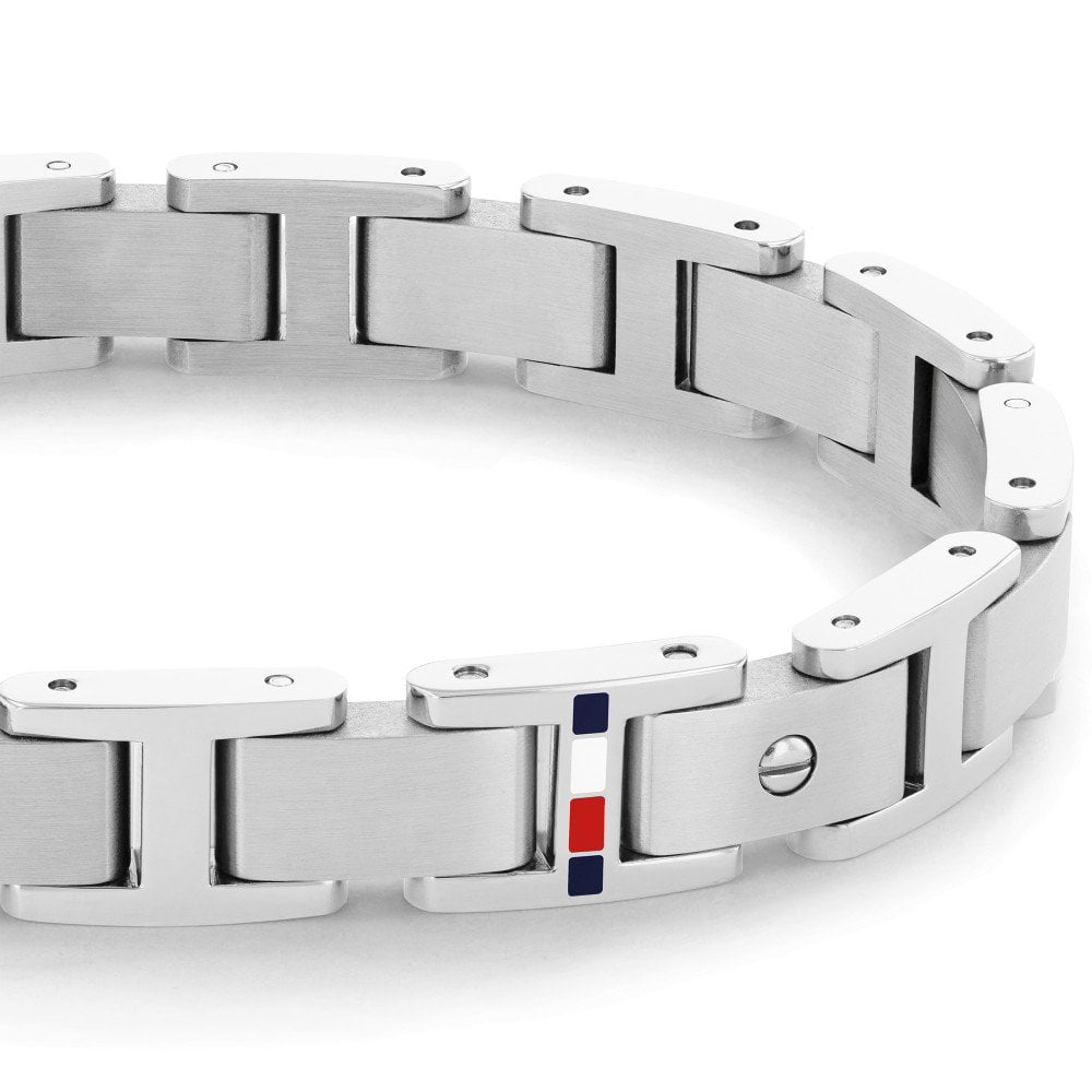 TOMMY HILFIGER Βραχιόλι Ανδρικό Ασημί Ανοξείδωτο Ατσάλι 2790393