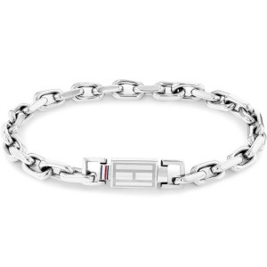 TOMMY HILFIGER Βραχιόλι Ανδρικό Ασημί Ανοξείδωτο Ατσάλι 2790715