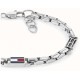 TOMMY HILFIGER Βραχιόλι Ανδρικό Ασημί Ανοξείδωτο Ατσάλι 2790674