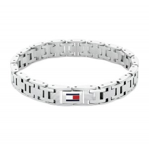 TOMMY HILFIGER Βραχιόλι Ανδρικό Ασημί Ανοξείδωτο Ατσάλι 2790682