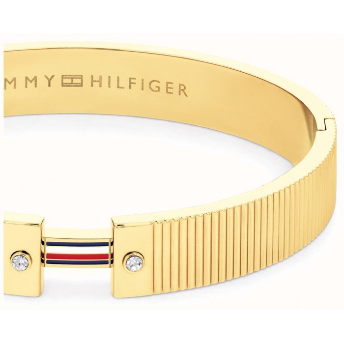 TOMMY HILFIGER Γυναικείο Βραχιόλι Χειροπέδα Επίχρυσο Ανοξείδωτο Ατσάλι 2781048