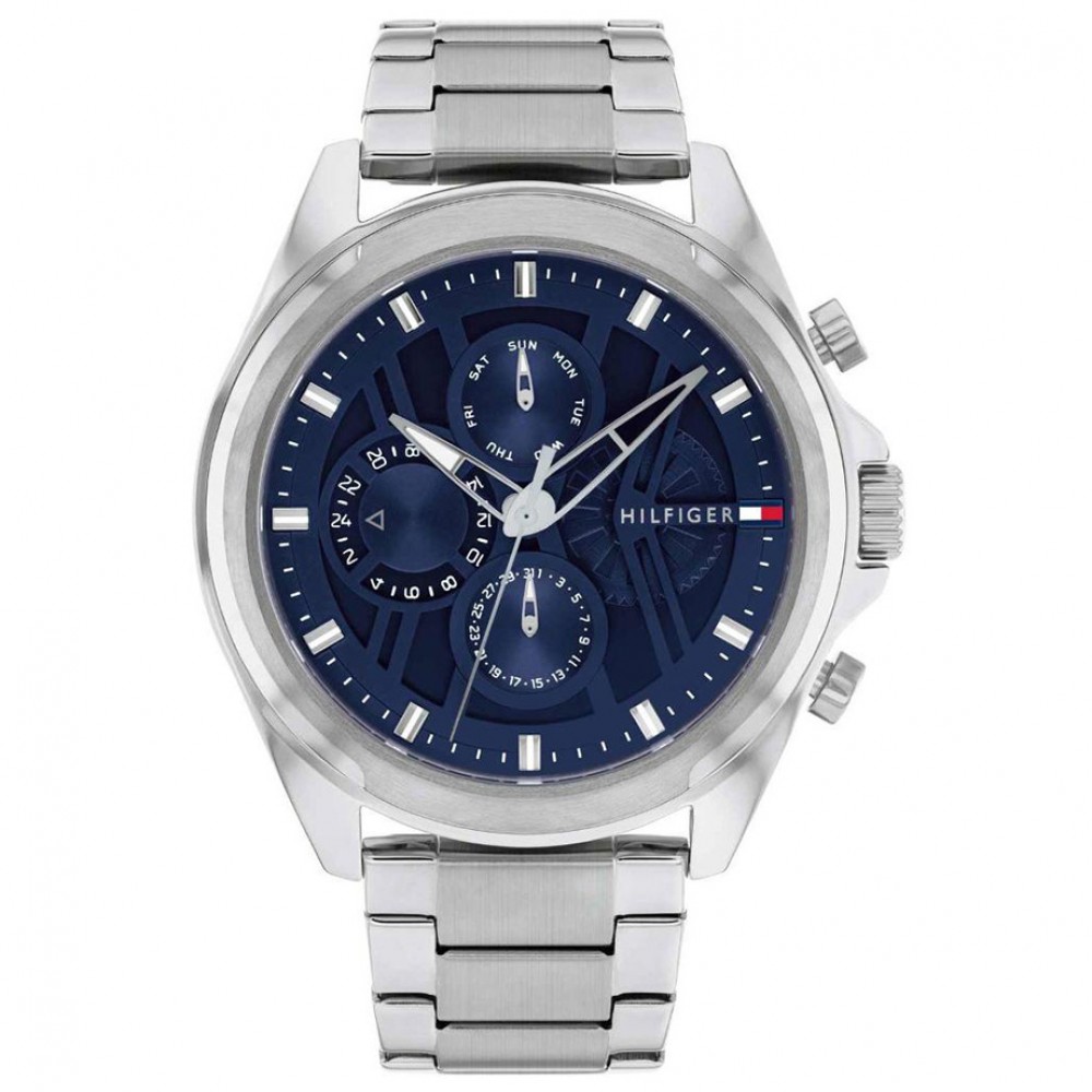 Tommy HILFIGER Jax Multifunction Ρολόι Ασημί Ανοξείδωτο Ατσάλι 1710656