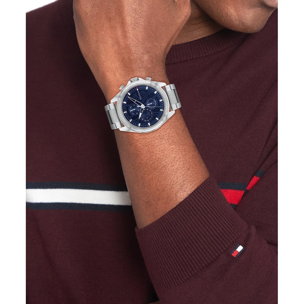 Tommy HILFIGER Jax Multifunction Ρολόι Ασημί Ανοξείδωτο Ατσάλι 1710656