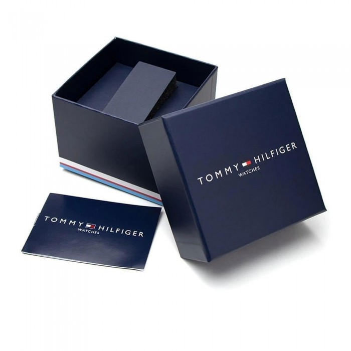 Tommy HILFIGER Hampton Ρολόι Ανδρικό Ασημί Ανοξείδωτο Ατσάλι μπρασελέ 1792278 Tommy HILFIGER Hampton Ρολόι Ανδρικό Ασημί Ανοξείδωτο Ατσάλι μπρασελέ 1792278