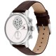 Tommy HILFIGER Stewart Ρολόι Ανδρικό Καφέ Δερμάτινο λουράκι 1710746 Tommy HILFIGER Stewart Ρολόι Ανδρικό Καφέ Δερμάτινο λουράκι 1710746