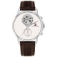 Tommy HILFIGER Stewart Ρολόι Ανδρικό Καφέ Δερμάτινο λουράκι 1710746 Tommy HILFIGER Stewart Ρολόι Ανδρικό Καφέ Δερμάτινο λουράκι 1710746
