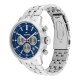Tommy HILFIGER KENT Ρολόι Ανδρικό Ασημί Ανοξείδωτο Ατσάλι μπρασελέ 1710753
