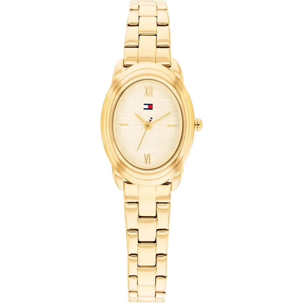 Tommy HILFIGER Demi Γυναικείο Ρολόι Οβάλ Χρυσό Ανοξείδωτο Ατσάλι Μπρασελέ 1782875 