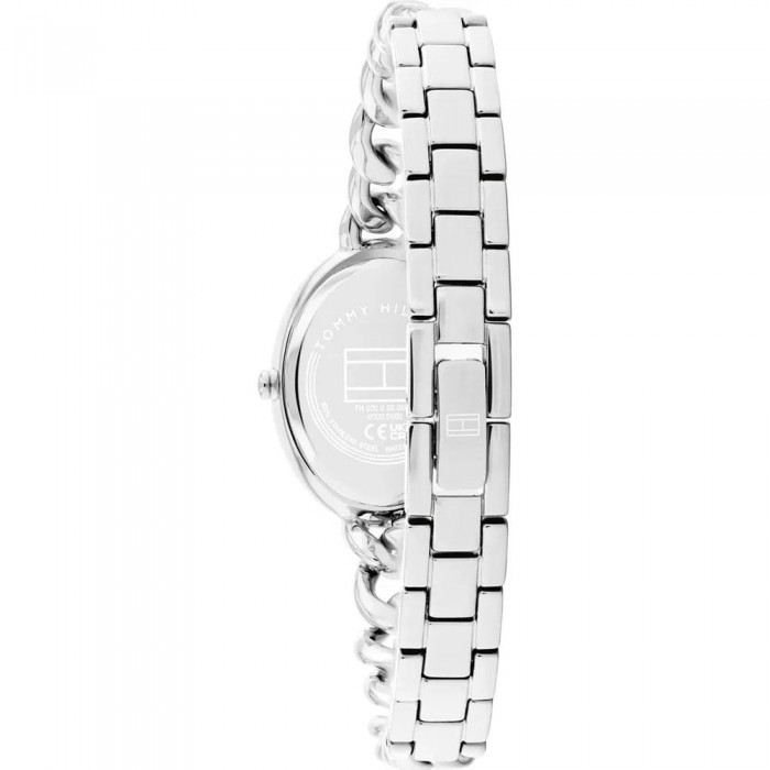 Tommy HILFIGER Demi Γυναικείο Ρολόι Οβάλ Ασημί Ανοξείδωτο Ατσάλι Μπρασελέ 1782876 