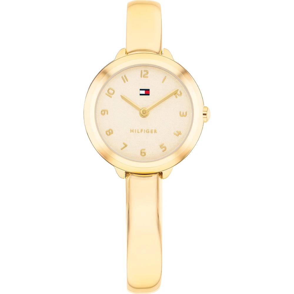 Tommy HILFIGER Γυναικείο Ρολόι Χρυσό Χειροπέδα Ανοξείδωτο Ατσάλι Μπρασελέ 1782895 Tommy HILFIGER Γυναικείο Ρολόι Χρυσό Χειροπέδα Ανοξείδωτο Ατσάλι Μπρασελέ 1782895