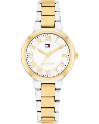 Tommy HILFIGER Becca Γυναικείο Ρολόι Δίχρωμο Ανοξείδωτο Ατσάλι Μπρασελέ 1782903 