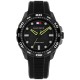 Tommy HILFIGER Regatta Ρολόι Ανδρικό Μαύρο Καουτσούκ λουρί 1792266