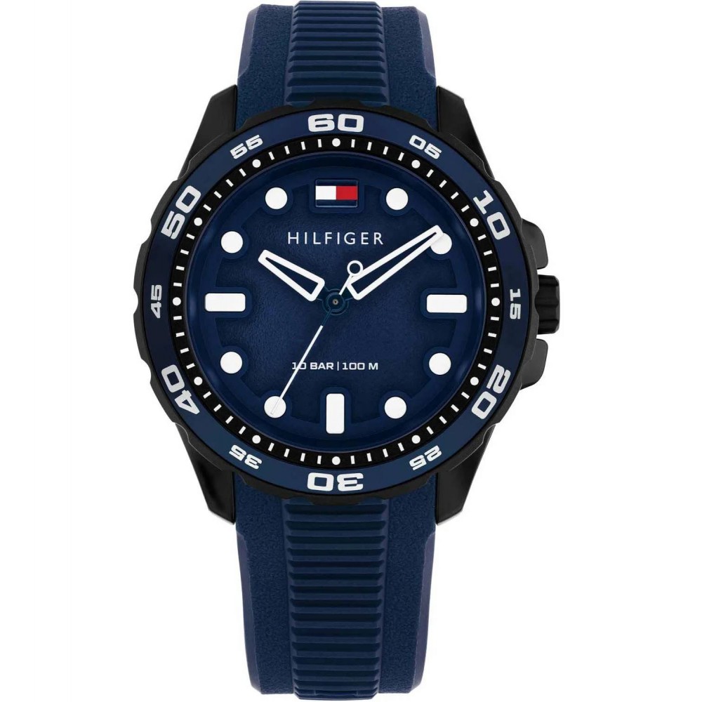 Tommy HILFIGER Regatta Ρολόι Ανδρικό Μπλε Καουτσούκ λουρί 1792265 Tommy HILFIGER Regatta Ρολόι Ανδρικό Μπλε Καουτσούκ λουρί 1792265