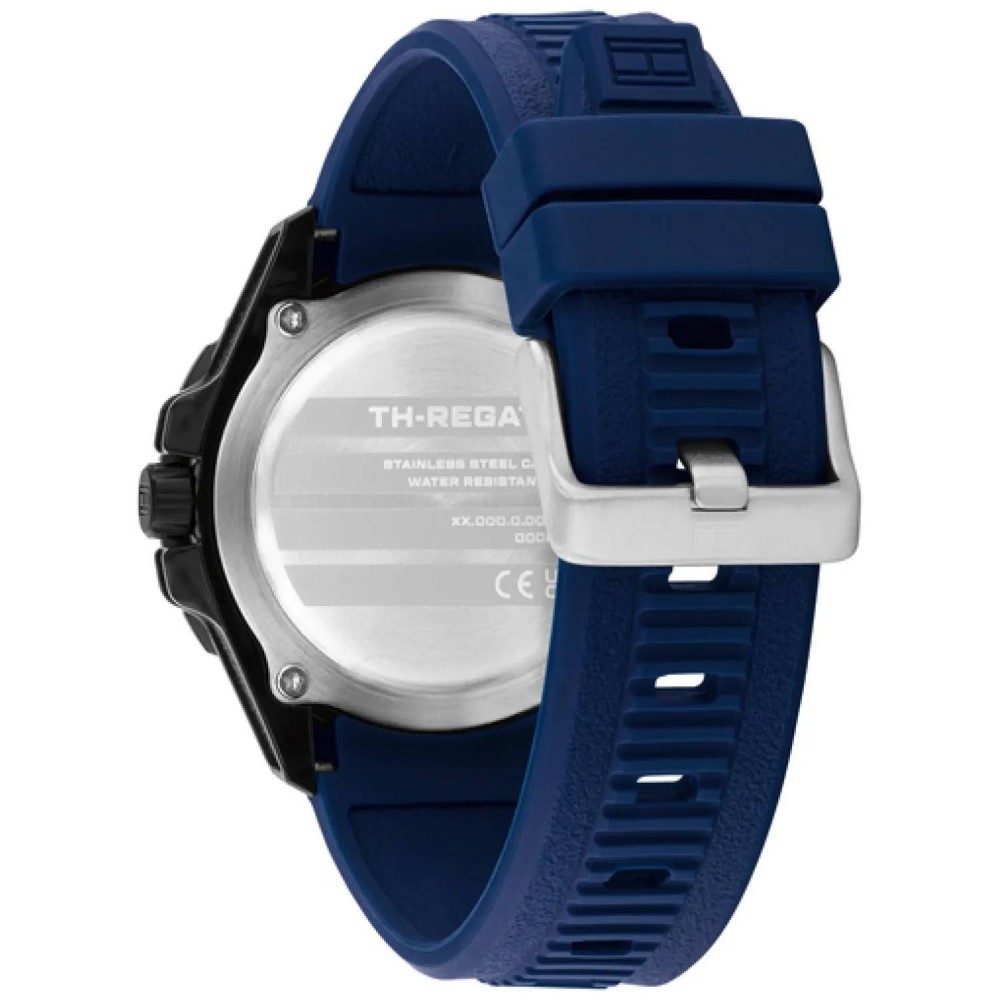 Tommy HILFIGER Regatta Ρολόι Ανδρικό Μπλε Καουτσούκ λουρί 1792265 Tommy HILFIGER Regatta Ρολόι Ανδρικό Μπλε Καουτσούκ λουρί 1792265
