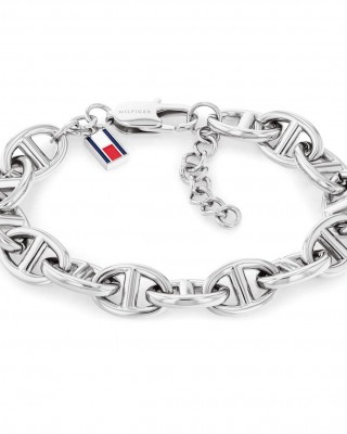 TOMMY HILFIGER Βραχιόλι Ασημί Ανοξείδωτο Ατσάλι 2781017