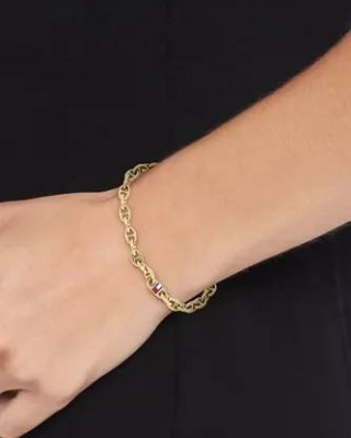 TOMMY HILFIGER Βραχιόλι Χρυσό Ανοξείδωτο Ατσάλι 2781020