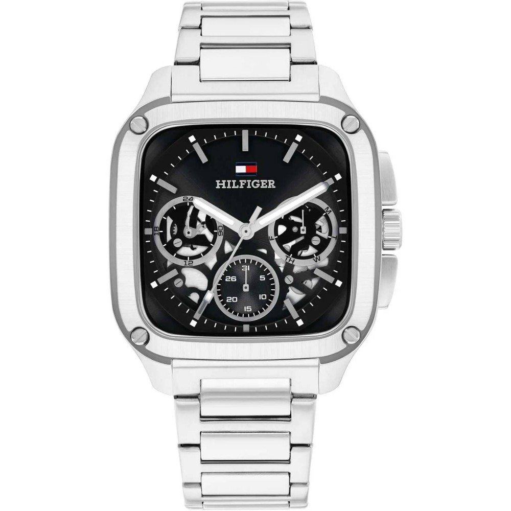 Tommy HILFIGER Herald Ρολόι Ανδρικό Ασημί Ανοξείδωτο Ατσάλι μπρασελέ 1710758