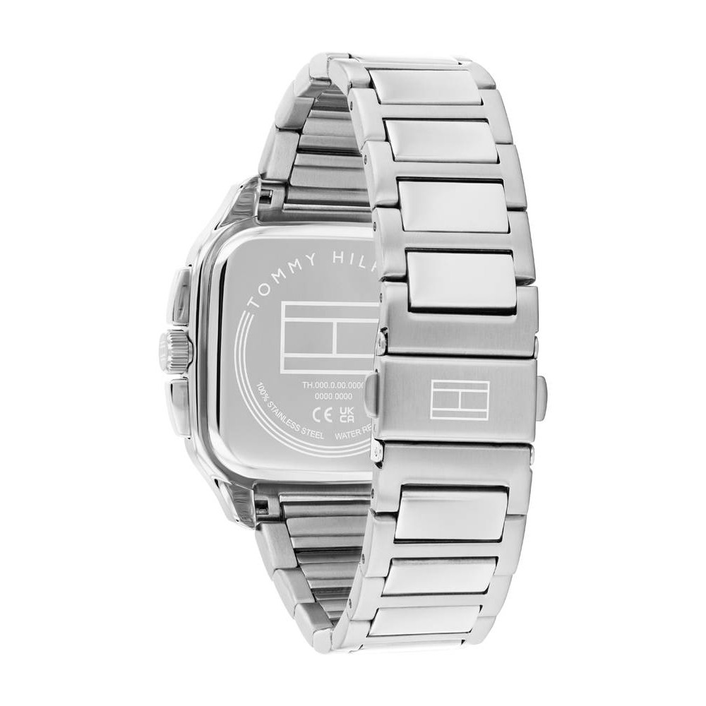 Tommy HILFIGER Herald Ρολόι Ανδρικό Ασημί Ανοξείδωτο Ατσάλι μπρασελέ 1710758