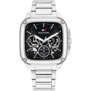 Tommy HILFIGER Herald Ρολόι Ανδρικό Ασημί Ανοξείδωτο Ατσάλι μπρασελέ 1710758