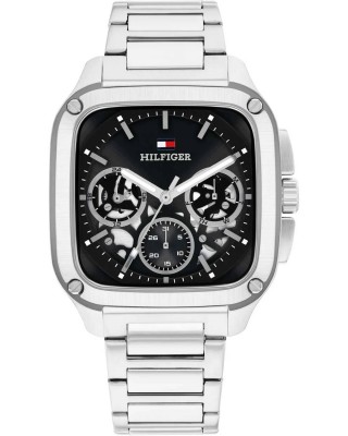 Tommy HILFIGER Herald Ρολόι Ανδρικό Ασημί Ανοξείδωτο Ατσάλι μπρασελέ 1710758