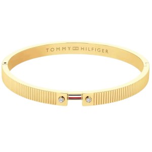 TOMMY HILFIGER Γυναικείο Βραχιόλι Χειροπέδα Επίχρυσο Ανοξείδωτο Ατσάλι 2781048