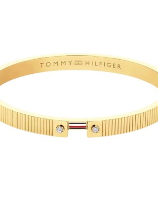 TOMMY HILFIGER Γυναικείο Βραχιόλι Χειροπέδα Επίχρυσο Ανοξείδωτο Ατσάλι 2781048
