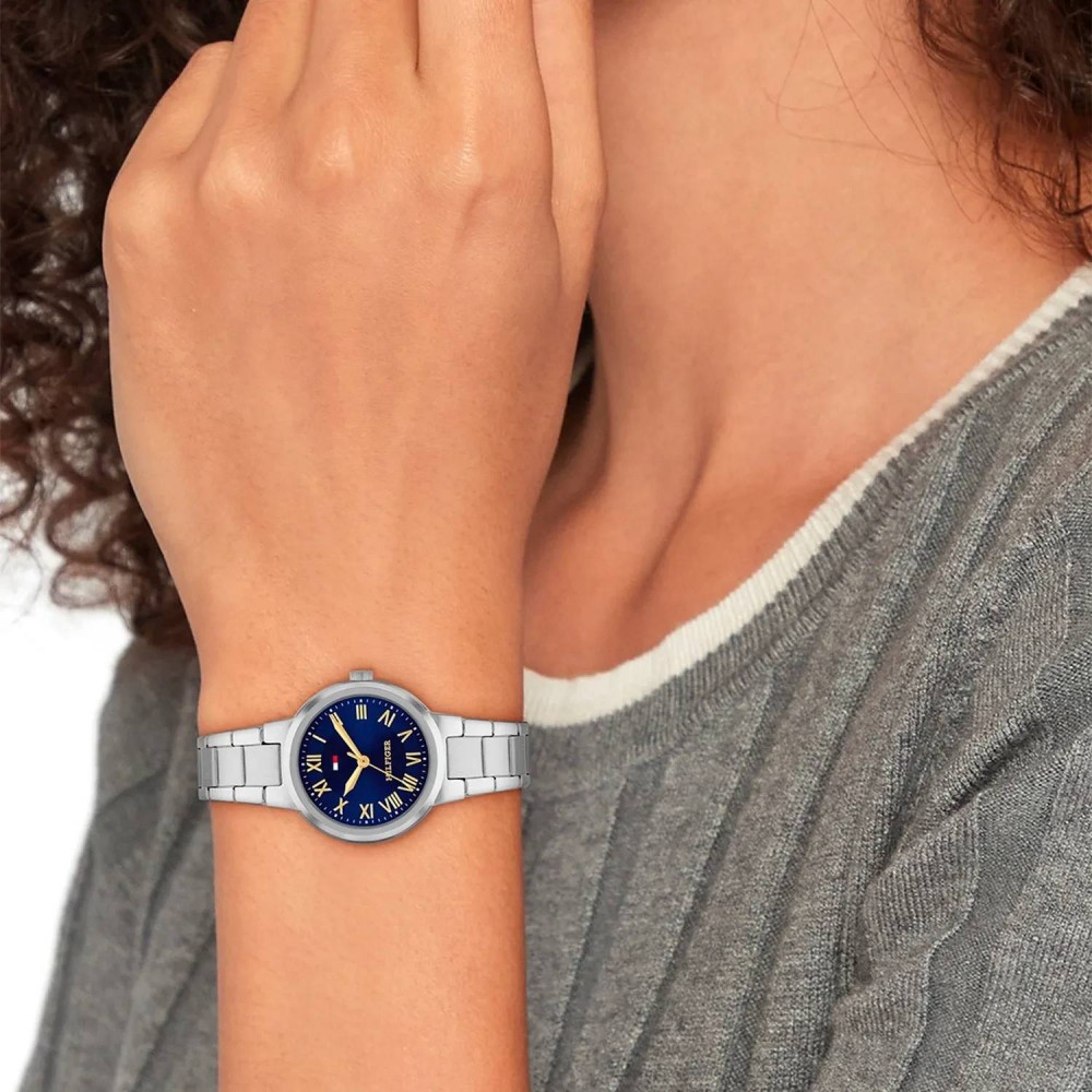 Tommy HILFIGER Becca Γυναικείο Ρολόι Ασημί Ανοξείδωτο Ατσάλι Μπρασελέ 1782902