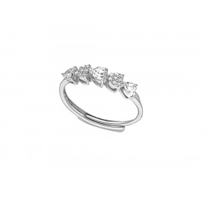 VOGUE  Ladies Ring Hearts in silver 925  20171589113