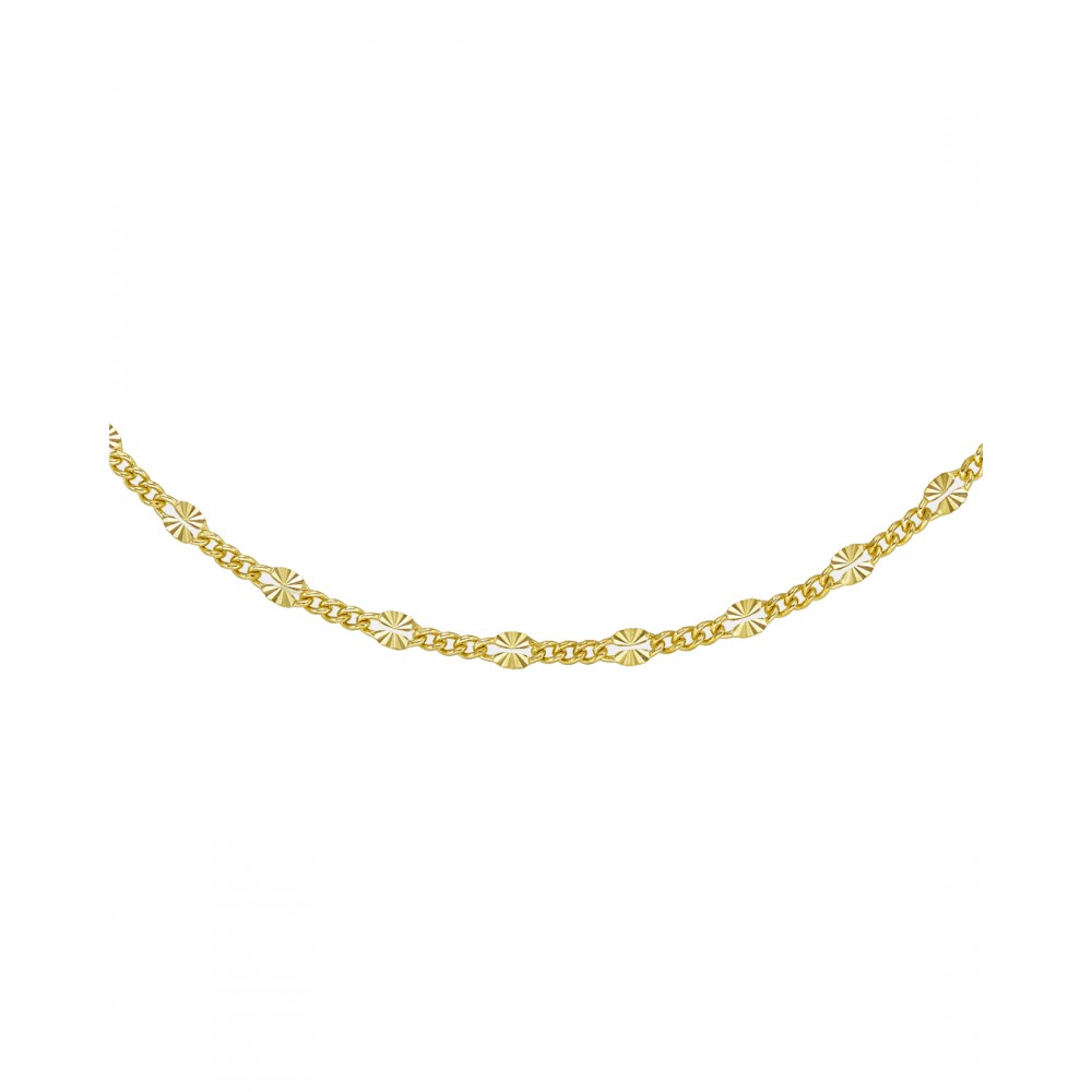 VOGUE Κολιέ αλυσίδα από επιχρυσωμένο Ασήμι 925 20179703401